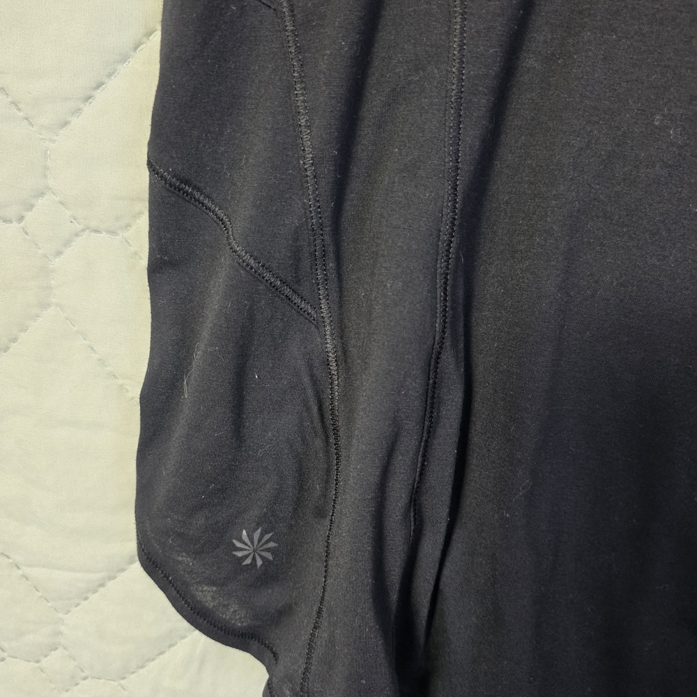 Athleta Black Women's Top Sz M - Picture 6 of 8